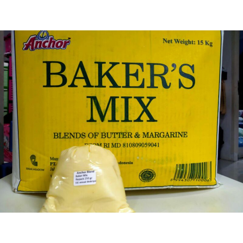 

Anchor Bakers mix butter margarin 500gr