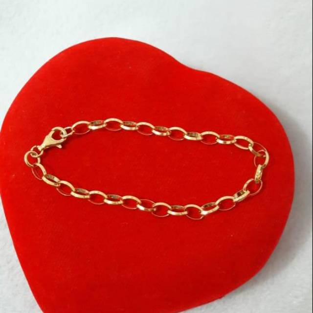Gelang Tangan Perak925 Gelang Rantai BP03