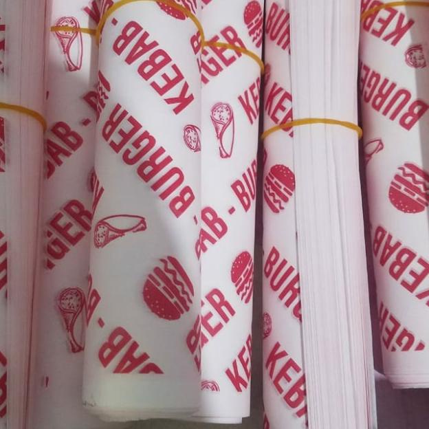 

♩ Kertas Pembungkus Kebab Motif - 1kg ♘