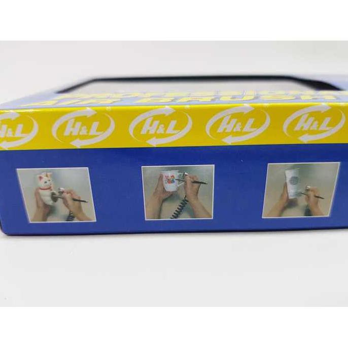 

Air Brush Kit Pen Brush Spray Gun Lukis Merk H&L J-Florens Juara