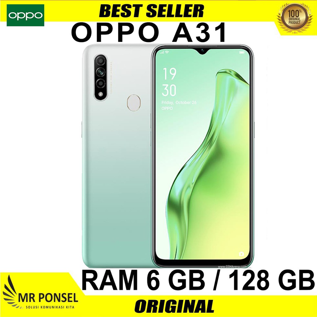 OPPO A31 RAM 6GB ROM 128GB GARANSI RESMI OPPO INDONESIA