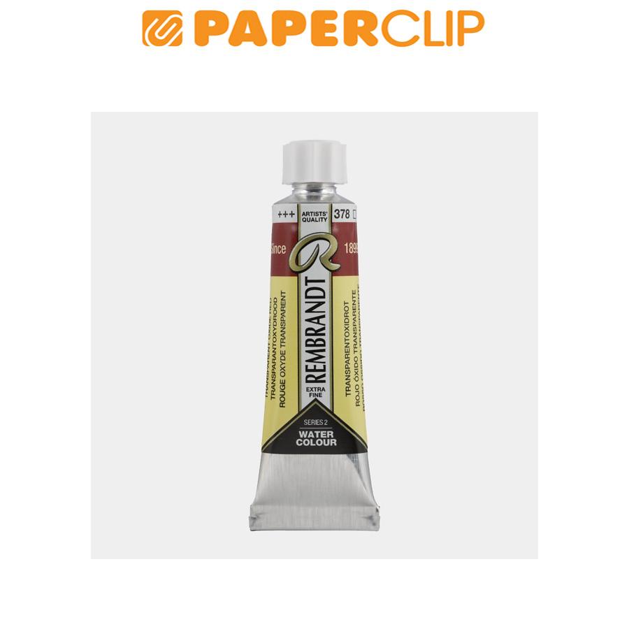 

WATERCOLOR REMBRANDT 05013780 10ML S2 TRANSPARANT OXIDE RED