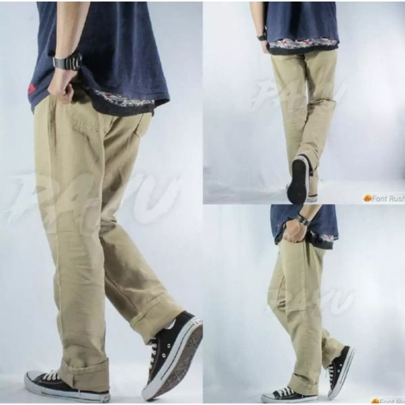 Celana Jeans Pria celana panjang jeans pria celana jeans cream pria celana jeans reguler fit pria ce