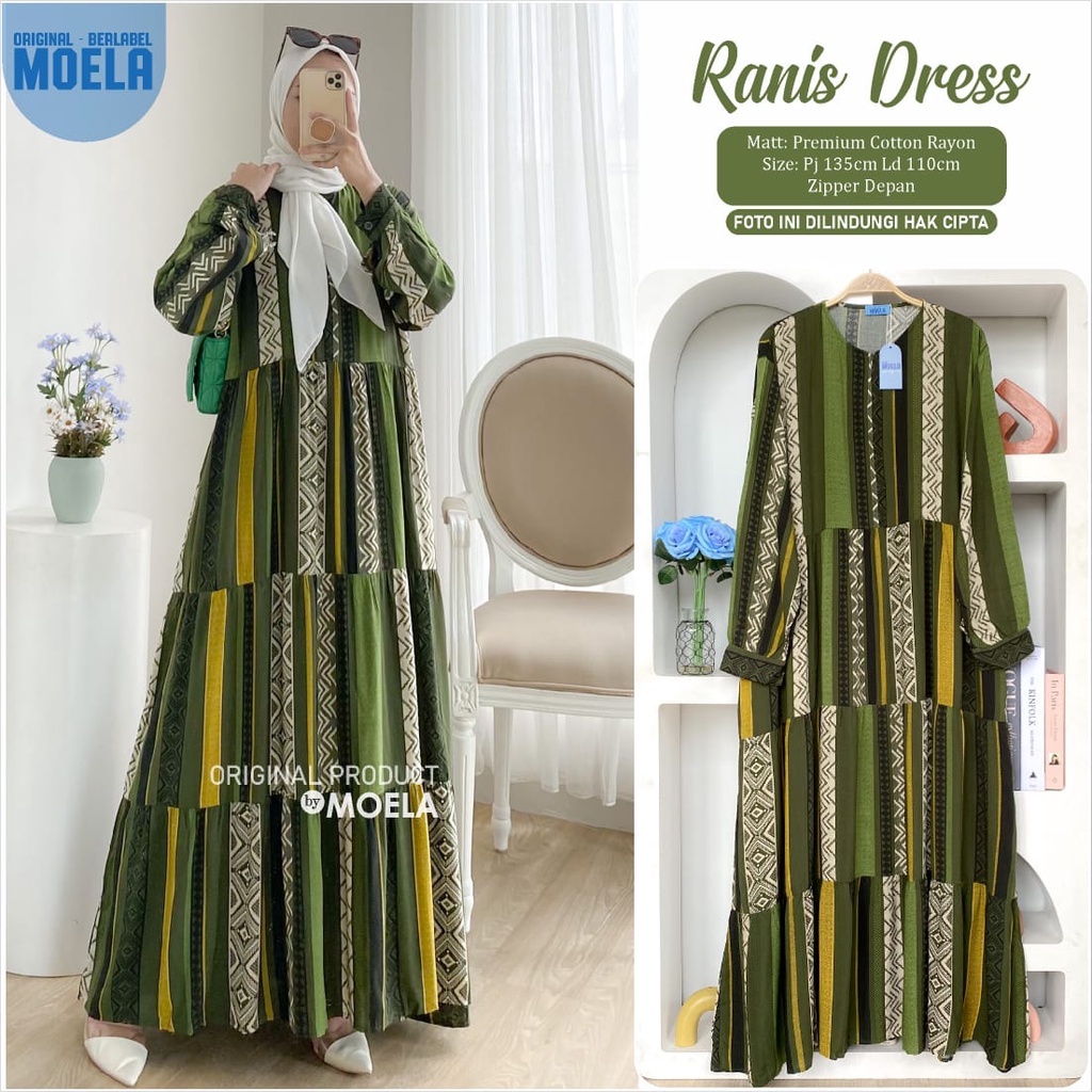 GAMIS DRESS RANIS LD 110 BY ORIGINAL MOELA BERLABEL