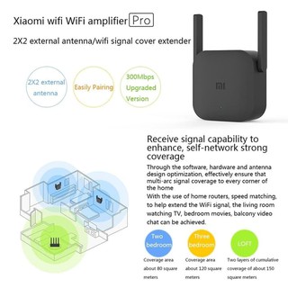 XIAOMI WiFi Extender Pro Repeater Amplify up to 300Mbps