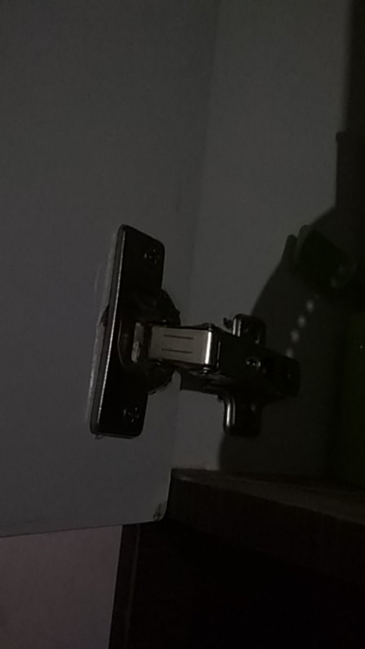 Engsel Sendok 10 Cm Putih Stainless Chrome Pintu Laci Cabinet Dapur