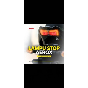 STOPLAMP LAMPU BELAKANG JPA AEROX NEW 2020 MERAH BIRU 3 IN 1 SEN RUNNING