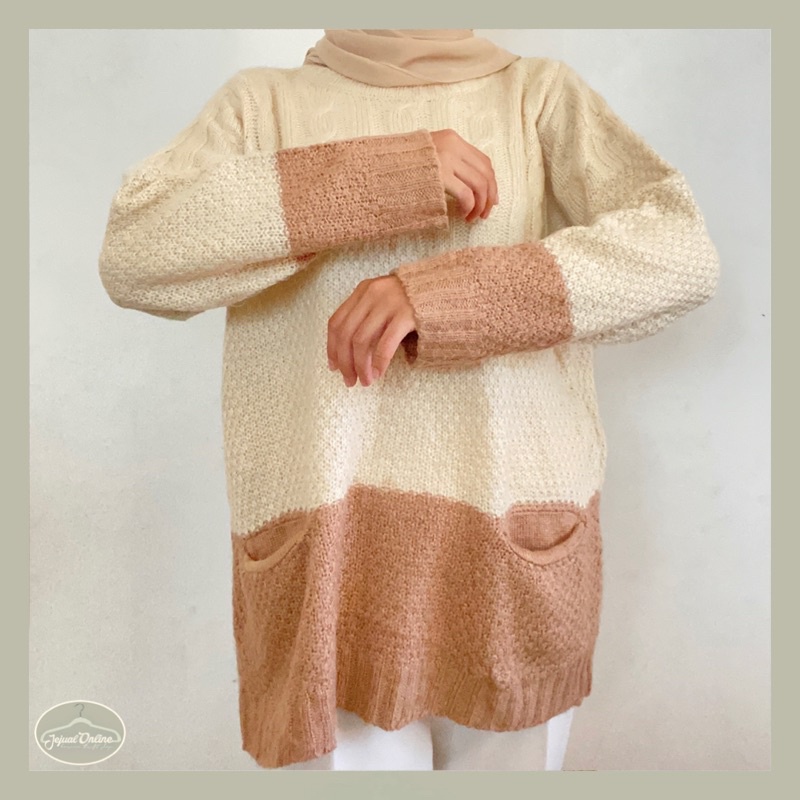 THRIFT KNITWEAR CREAM MOUTH VALLEY