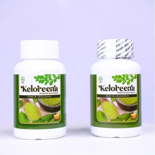 Obat Varises Parises di Kaki / Betis Untuk Pria &amp; Wanita Herbal Keloreena Kapsul Ekstrak Daun Kelor Bpom