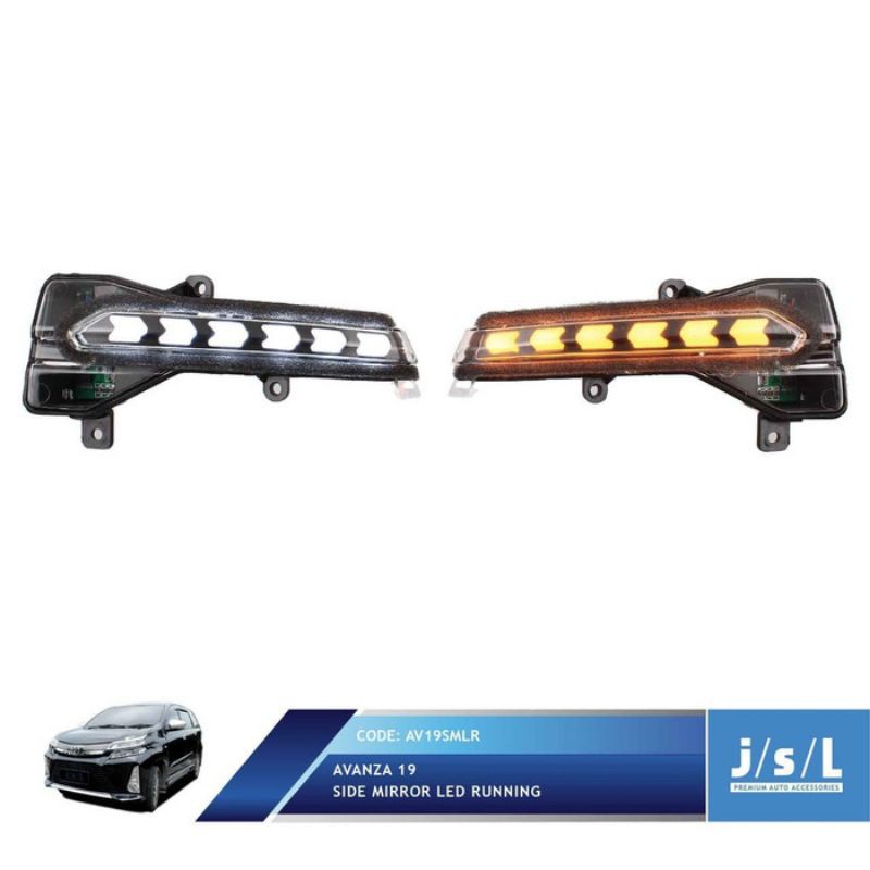 Mirror Running Signal Lamp Avanza / Xenia 2019 LED Lampu Spion