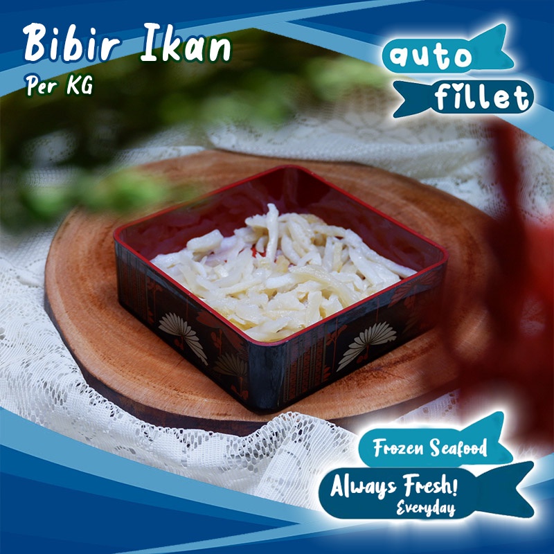 

BIBIR IKAN FROZEN 1 KG KUALITAS PREMIUM FRESH MURAH GOSEND GRAB
