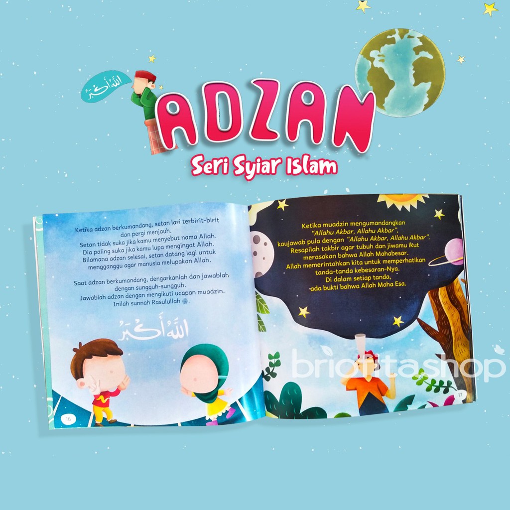 Buku Anak Muslim Seri Syiar Islam Adzan Shopee Indonesia