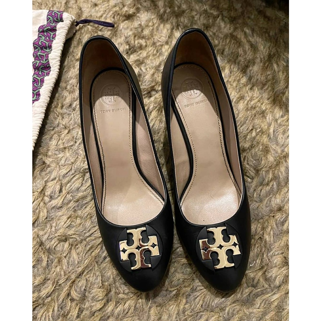 NEW SEPATU Tory Burch Wedges BRANDED ORIGINAL AUTHENTIC SEPATU TAS KERJA PESTA SECOND BEKAS 47