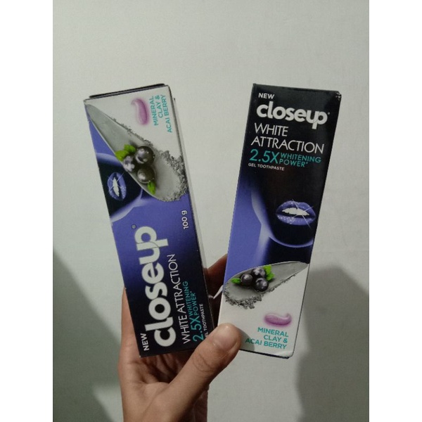 Jual Close Up White Attraction Mineral Clay & Acai berry toothpaste ...