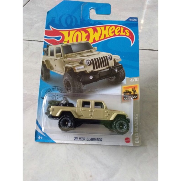 Hot wheels 20 JEEP GLADIATOR