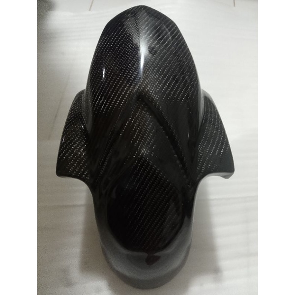 Spakbor Depan Aerox Model Custom Carbon Fiber/Kevlar