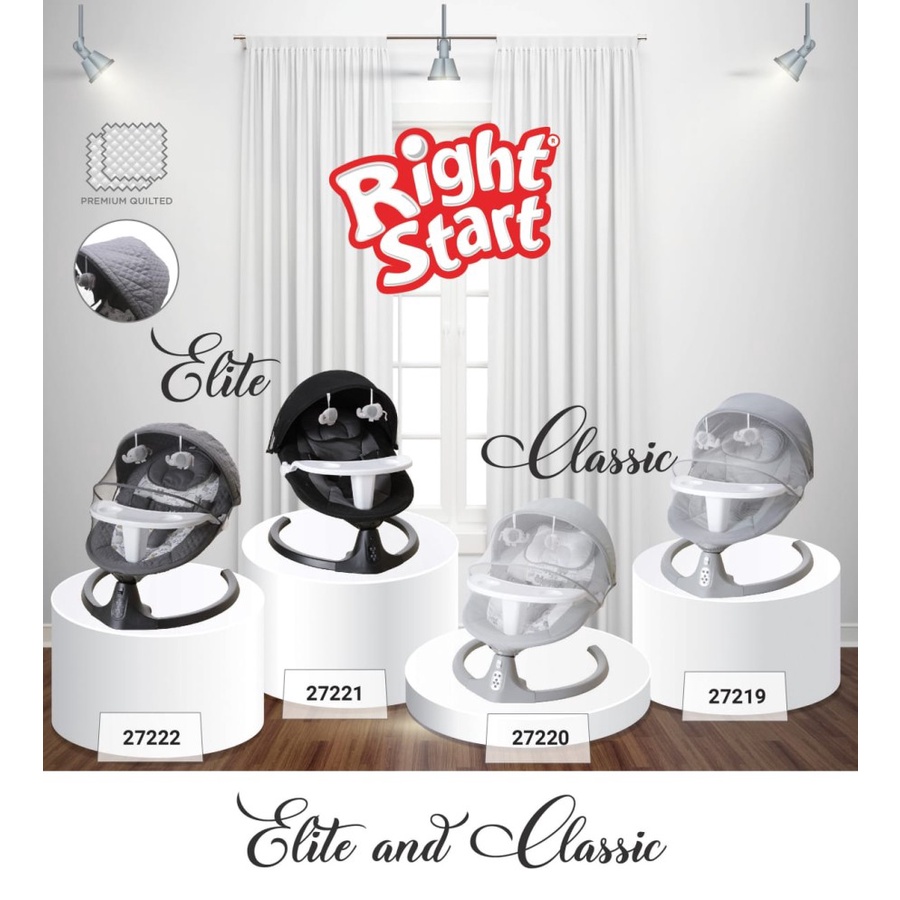 RIGHT START CUDDLY MULTIFUNCTION SWING 27219 / AYUNAN OTOMATIS