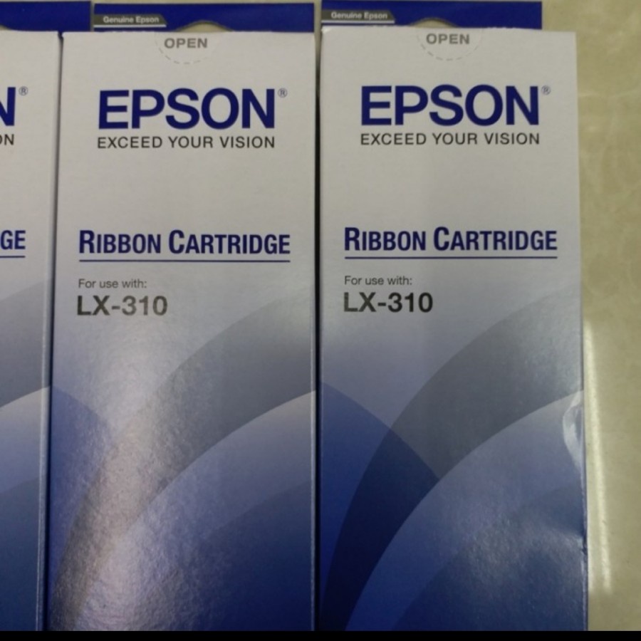 LX-310 SO15632 RIBBON CARTRIDGE EPSON LX 310 JAMIN ORIGINAL 100% SO 15632 - KATRID PITA EPSON LX310 S015632
