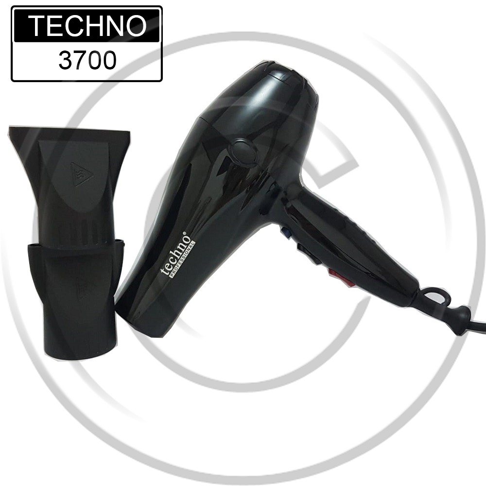 Hairdryer TECHNO 3700 - Pengering Rambut / Hair dryer / Premium / Berkualitas / Best Seller / Turbo