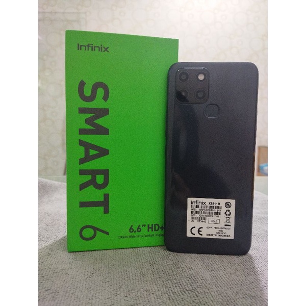infinix smart 6 2/32 second fullset