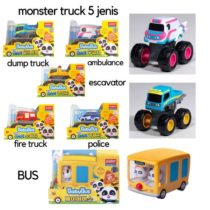 Babybus Monster Truck Mobil-Mobilan Anak