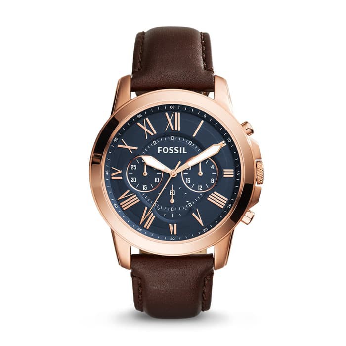 HOT SALE Jam Tangan Pria Fossil GRANT CHRONOGRAPH BROWN LEATHER FS5068 TERLARIS