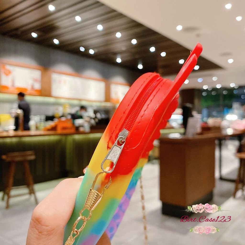 TAS DOMPET SILIKON JELLY BAG KOIN KARTUN KARAKTER SELEMPANG JUMBO BC5865