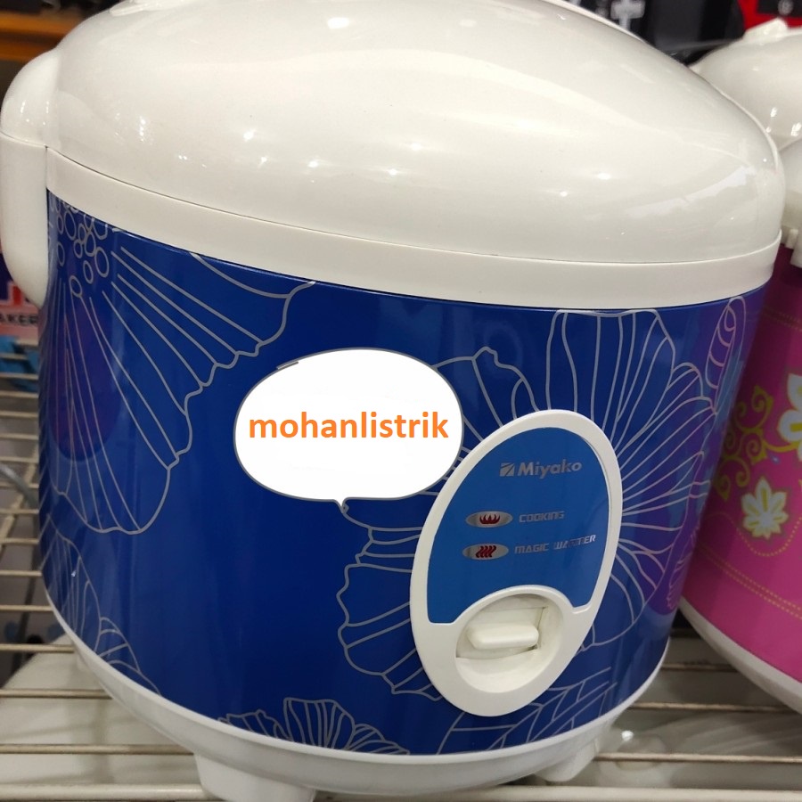 RICE COOKER MIYAKO MCM508 MCM 508 1,8L 1,8LITER MAGIC COM MIYAKO BIRU BLUE