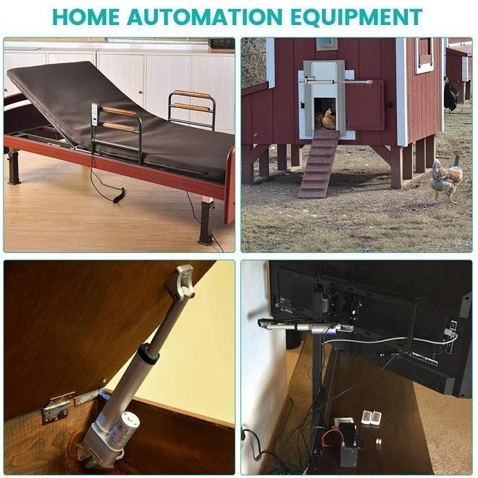 Actuator 100Mm 800N 80Kg 12V Dc Motor Linear 20Mm/S Aktuator
