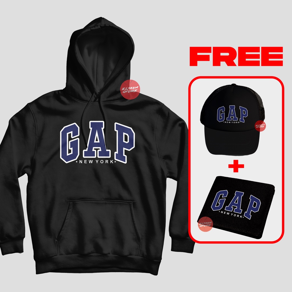 GAP / Topi GAP / Hoodie GAP  / Dompet GAP / Sweater GAP / Paket Topi Hoodie Dompet GAP  / Topi / Hoodie / Dompet / Sweater