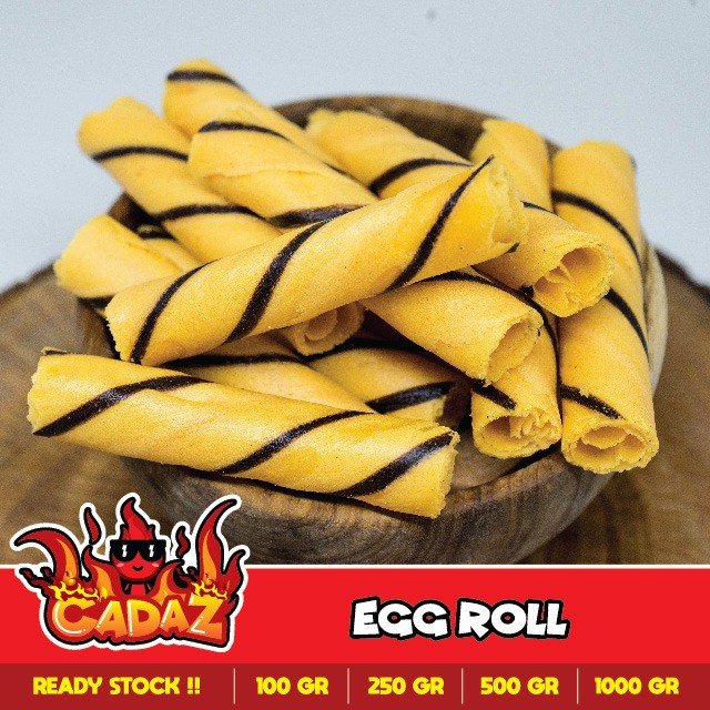 EGG ROLL ZEBRA 250 GRAM / MONDE SERENA KUE KERING CEMILAN SNACK CADAZ SNACKCADAZ