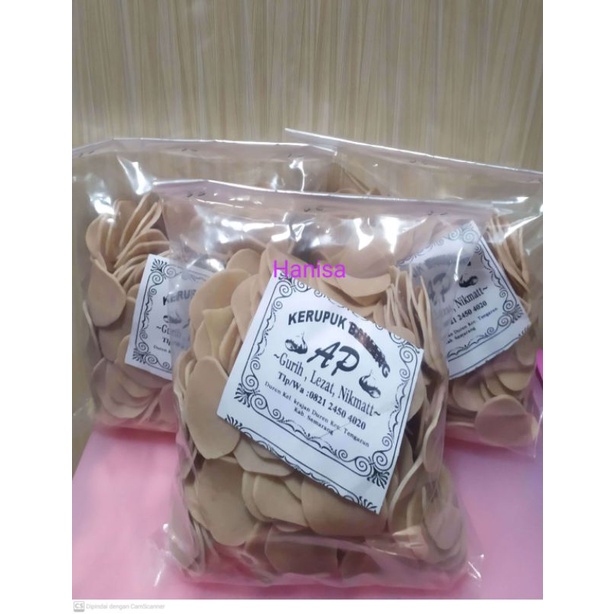 

Hanisa Id - Krupuk Udang Mentah Coklat