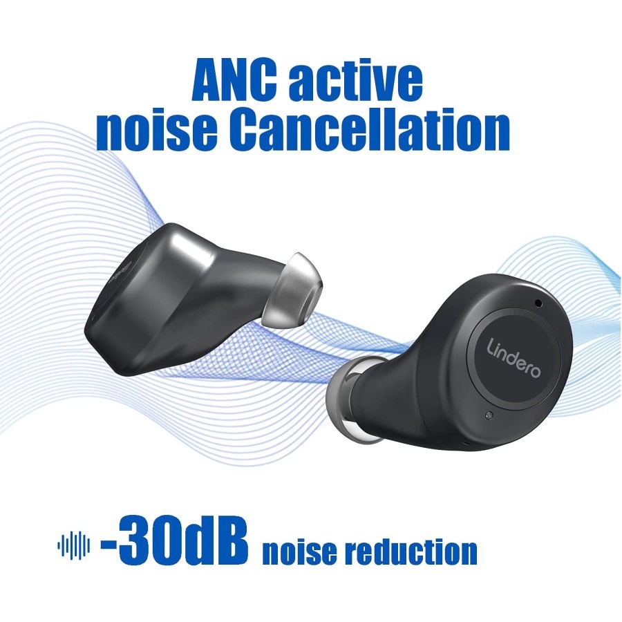 Lindero ANC TWS Qualcomm QCC3040 APTX Adaptive Bluetooth 5.2 Headset