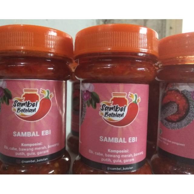 

SAMBAL EBI/ SAMBAL BOTOLAN
