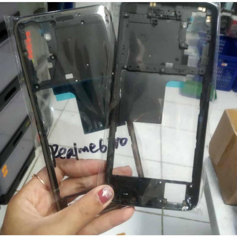 Bezel Rangka Mesin Realme 6 Pro Mesin Tulang Bezel