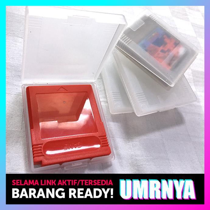 Sale  4PCS Gameboy Cartridge Cases Gameboy DMG COLOR POCKET Gameboy KASET Terbaru
