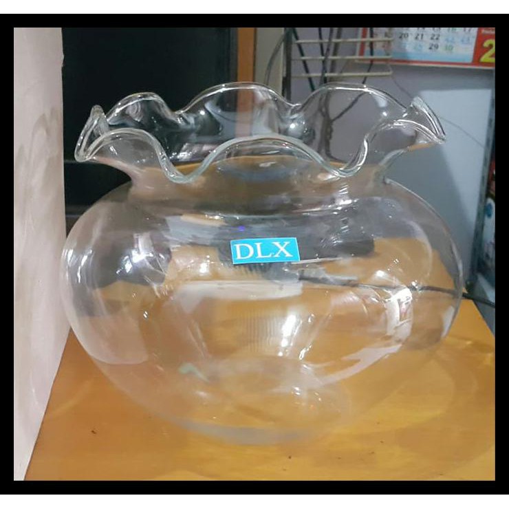 Promo Spesial Akuarium Bulat Kaca 3 5l Aquarium Bulat Toples Dlx