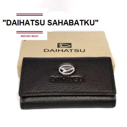 Dompet kulit STNK Gantungan Kunci Mobil DAIHATSU Sahabatku/ Ayla Xenia Terios Minibus Luxio Sirion Sigra_MGM27