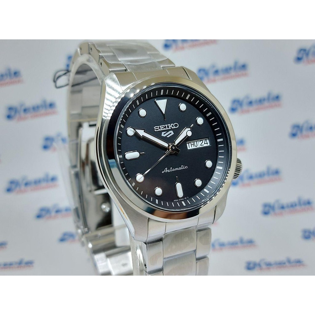 Seiko 5 Sports SRPE55K1 Automatic Black Dial - Jam Tangan Pria SRPE55