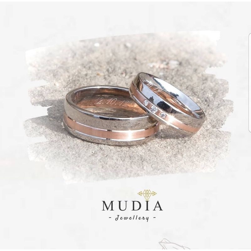 Cincin Nikah/Cincin Couple/Sepasang Cincin Emas