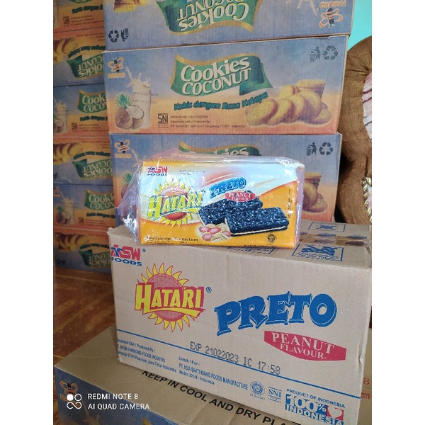 grosir snack kiloan murah BISKUIT HATARI 206gr
