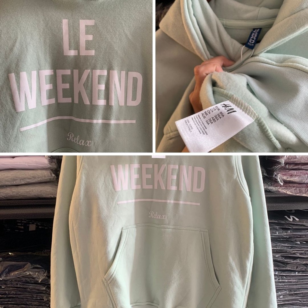 H&amp;M Hoodie Le Weekend / Passion / Hoodie Hnm Jaket Sweater Hoodie Pria Wanita