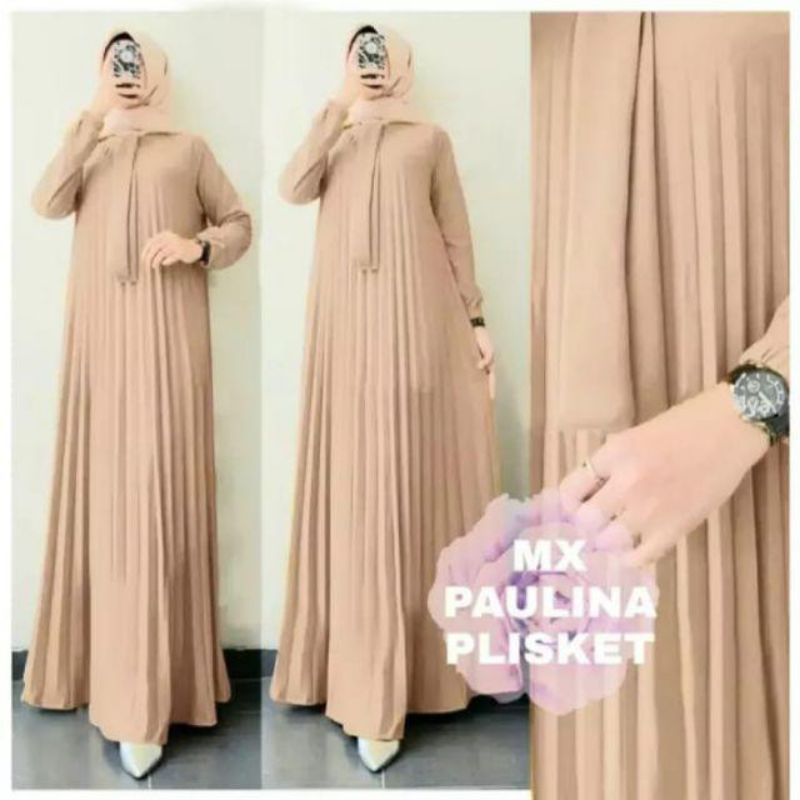 GAMIS PLISKET MAXY/GAMIS MUSLIMAH/Gamis clothes/GAMIS DASSY