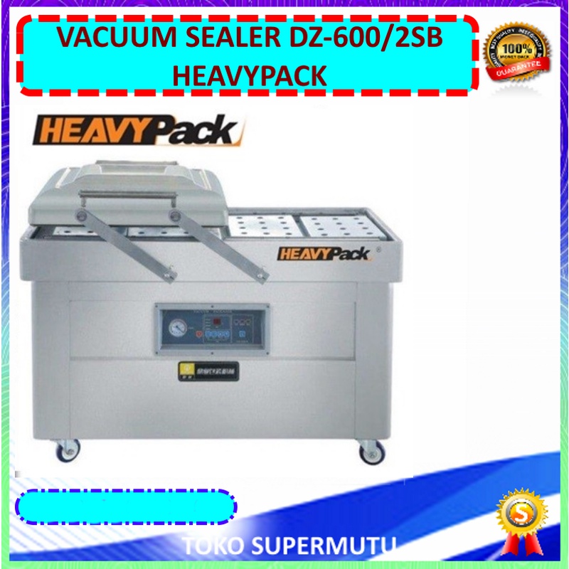 heavypack DZ-600/2SB Mesin Vacuum Packaging Double Chamber