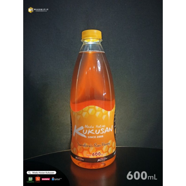 

Madu Hutan Kukusan - Madu murni tanpa pasteurisasi 600ml