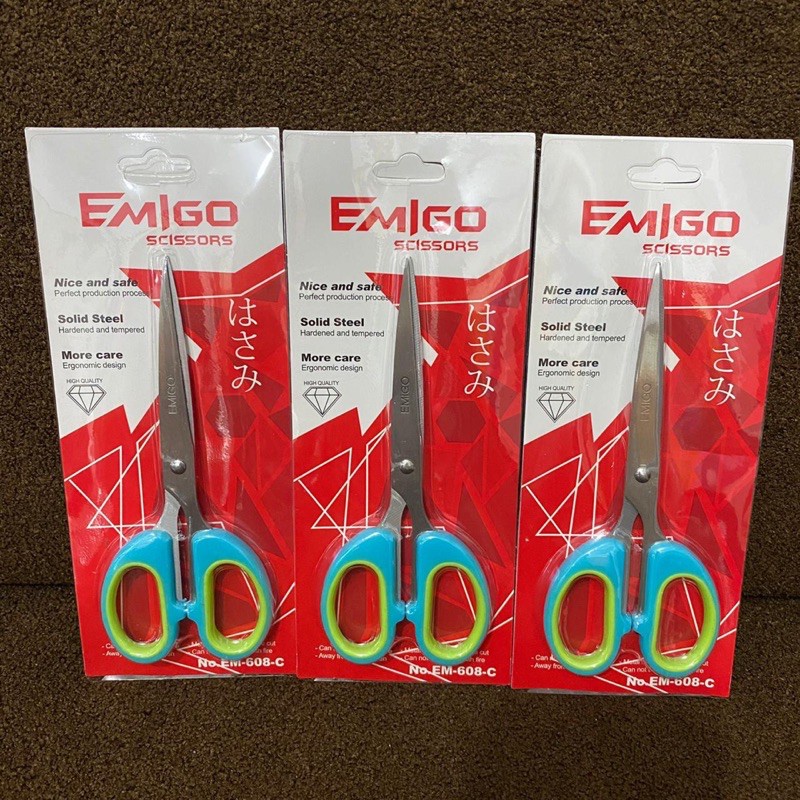 

Gunting Emigo Scissors Panjang / gunting kertas / gunting serba guna