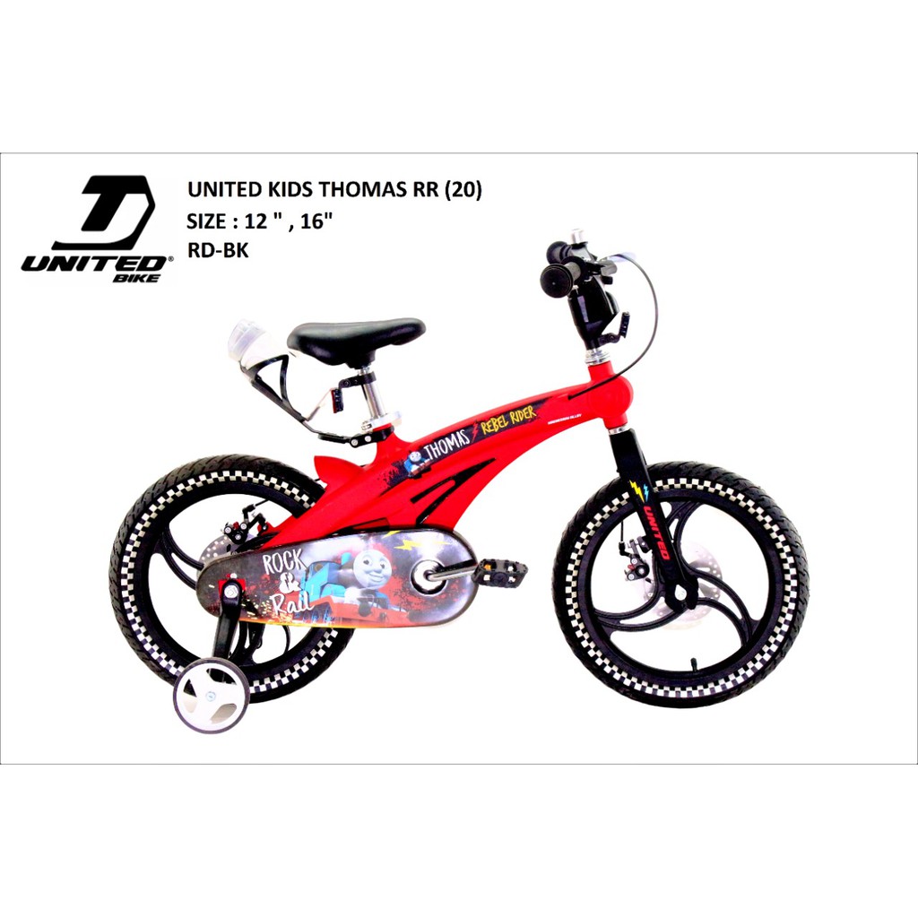 Sepeda Anak BMX United Thomas Aero 12 Velg Racing