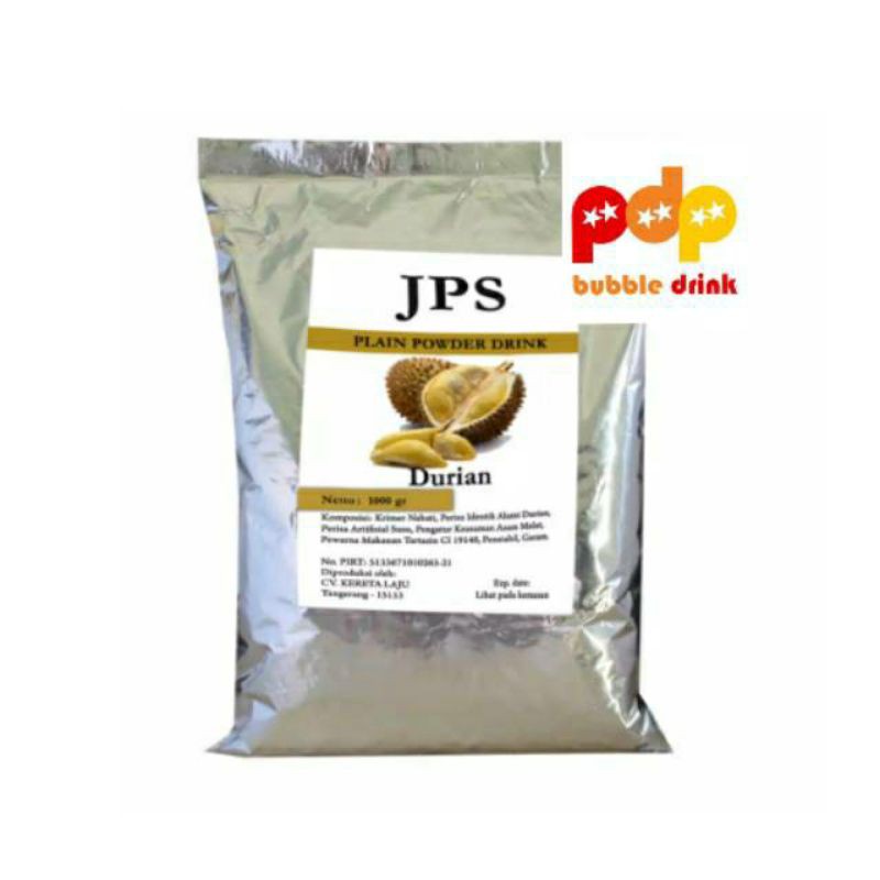 

JPS BUBUK MINUMAN DURIAN/BUBUK MILKSHAKE KEMASAN 1KG