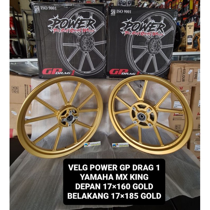 VELG POWER GP DRAG 1  MX KING MODEL DAITONA
