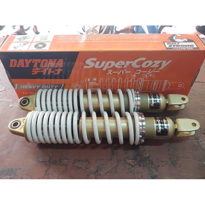 Shock Shockbreaker Daytona Super Cozy 335mm White Yamaha NMAX fix